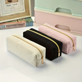 Random 2/3pcs Durable Corduroy Pencil Cases