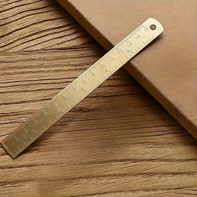 150mm Ruler — 6-inch 5.91inch Metal Ruler
